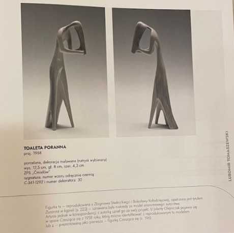 PRL figurki porcelanowe Ćmielów Wawel i inne katalog wystawowy