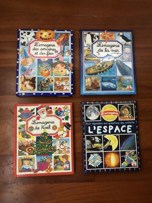 Livros em francês - coleções