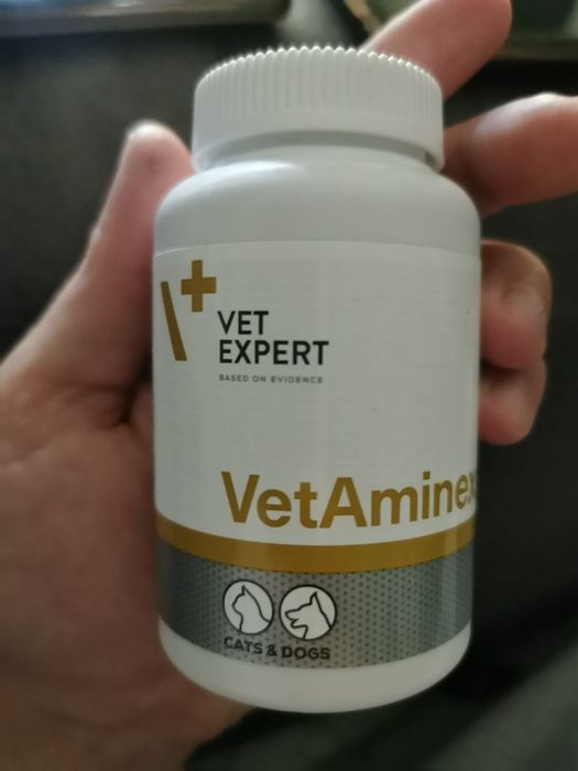 VetAminex Vet Expert Witaminy dla kota lub małego psa kapsułki twist