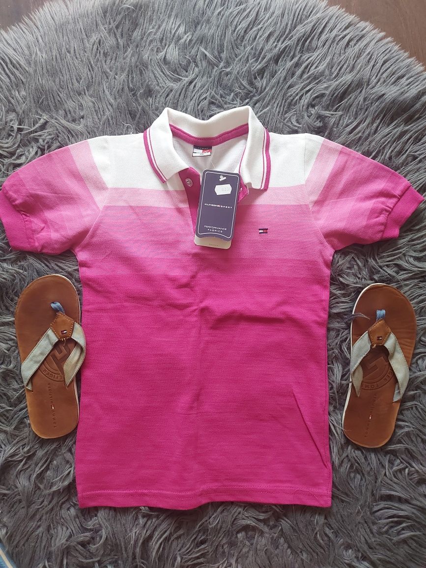 Koszulka polo unisex Tommy + gratis