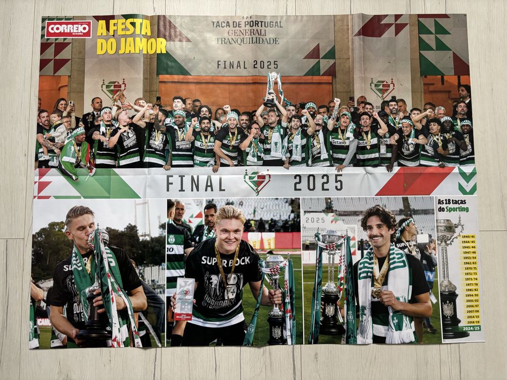Poster Campeão Taça de Portugal 24/25