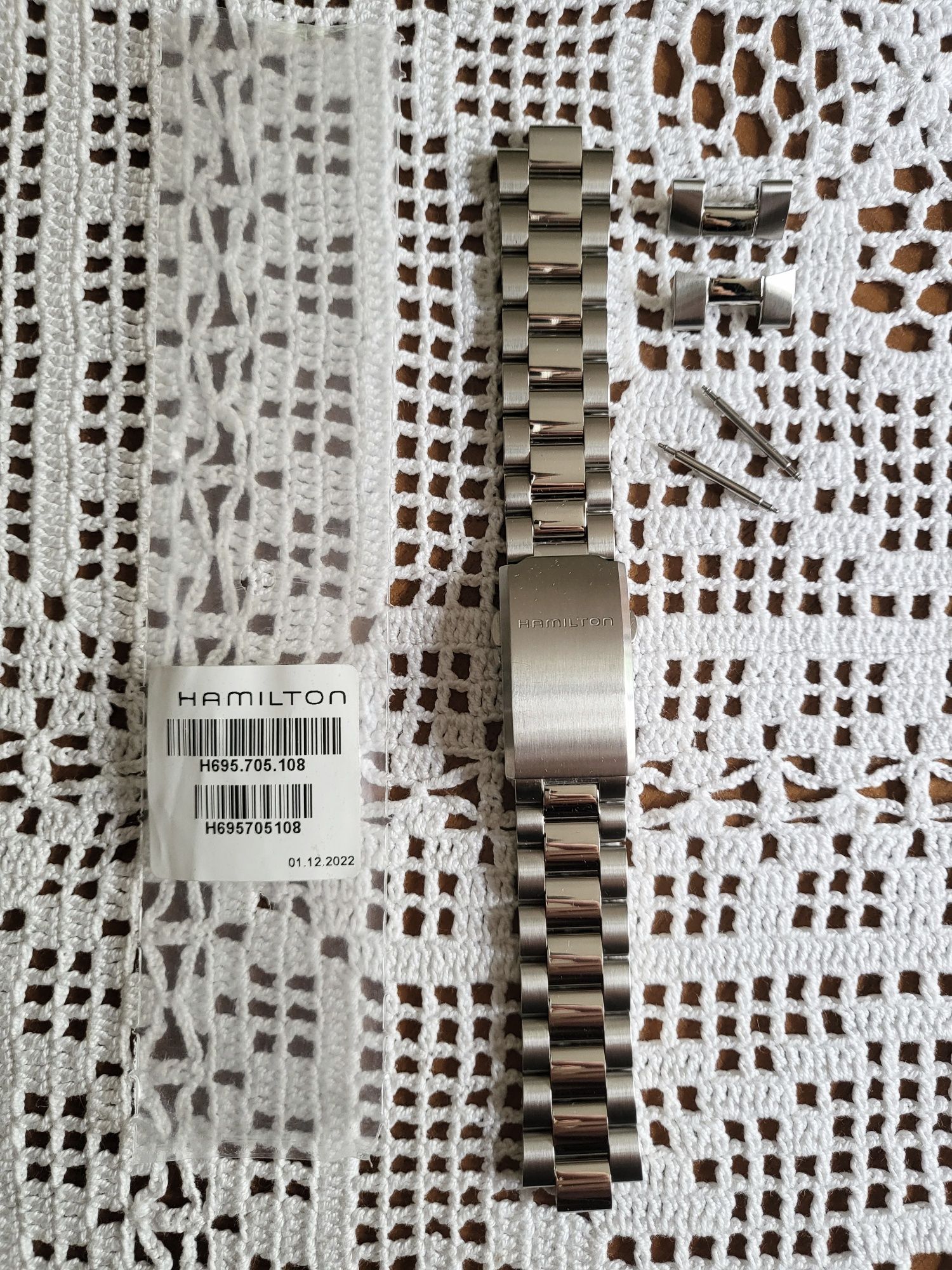 Bracelete Hamilton Khaki Field em Aço H695.705.108