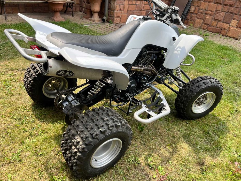 Yamaha Raptor 660 nowe opony poszerzany sportowy wydech wyciągarka