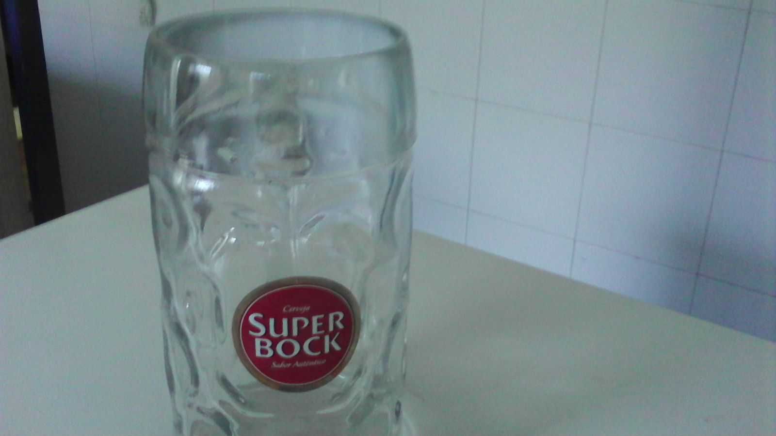 Seis canecas Super Bock