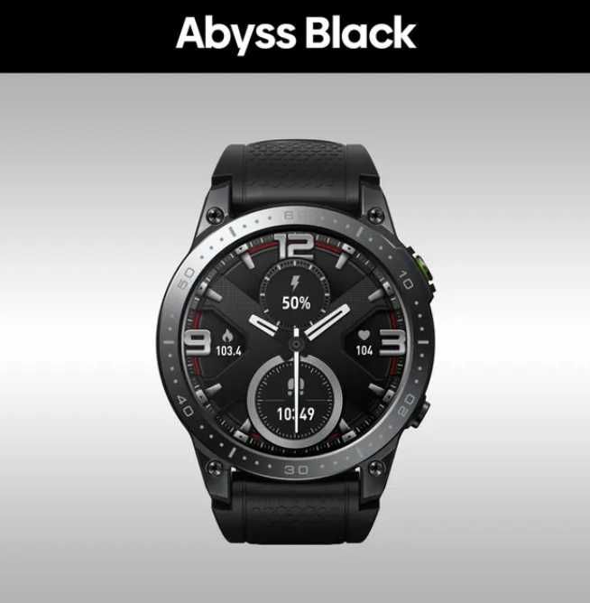 Smartwatch Zeblaze Ares 3 Pro - BT calling, IP68, NOWY - Czarny