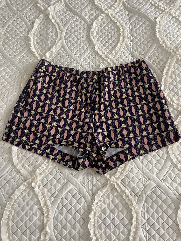 Materiałowe szorty, spodenki H&M XS bawełna