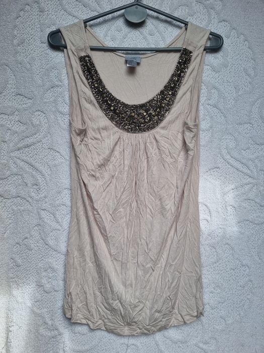 Blusa bege H&M TM M BS 200