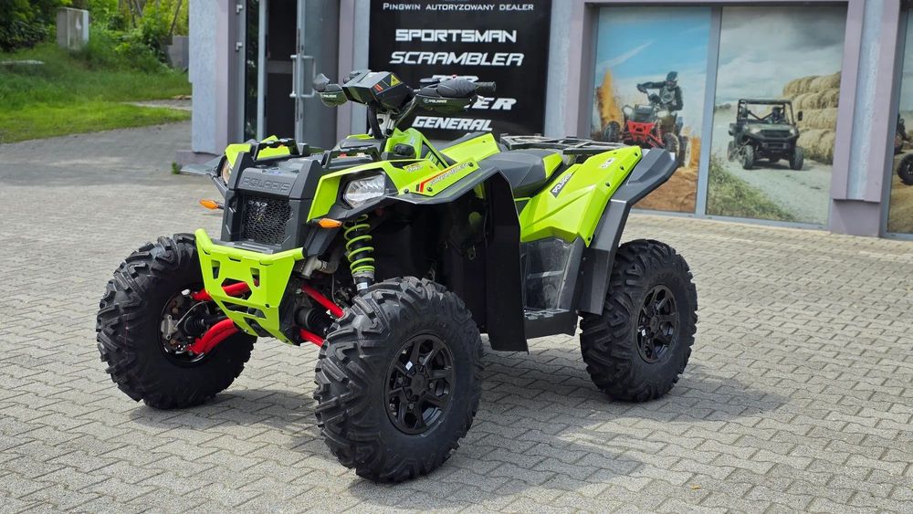 Polaris Scrambler Jak nowy, gwarancja, demo Vat 23%