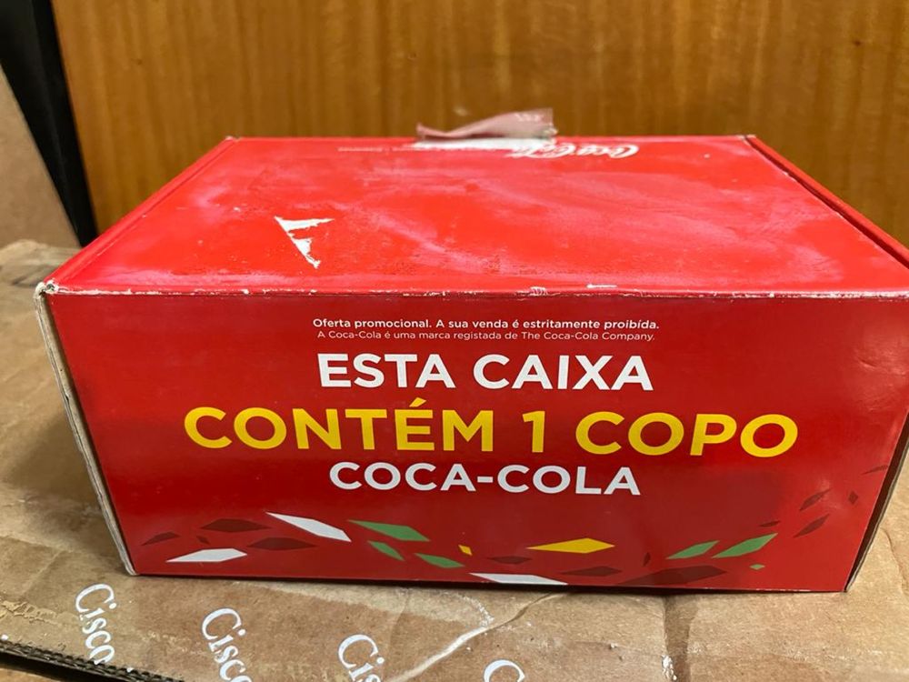 Copo Coca Cola novo em caixa Euro 2016 France