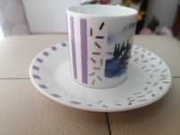 Porcelana Villeroy & Boch filiżanka i talerzyk vintage
