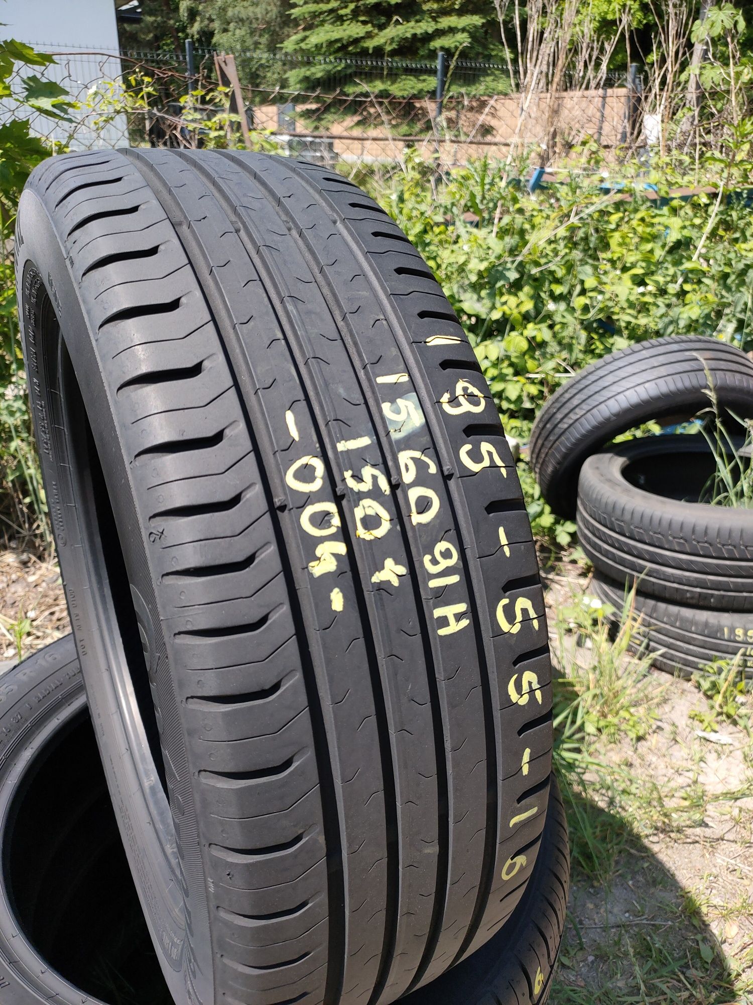 004 1x195/55R16 91H Continental EcoContact 5 2015r 6mm FAKTURA ADIGO