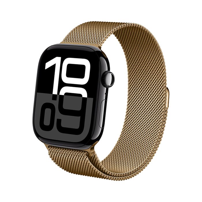 Pasek do Apple Watch 44/45/46/49 mm Stal Nierdzewna Crong Milano Steel