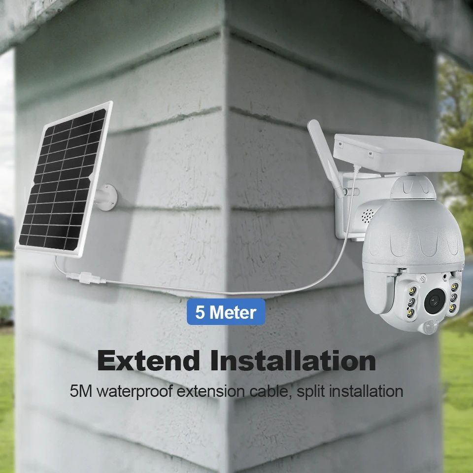 HiT ! Kamera zew. 4G SIM 5MP solarna,metalowa