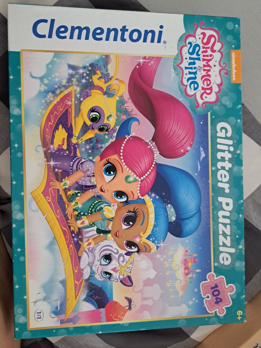 Puzzle brokatowe Clementoni Shimmer Shine