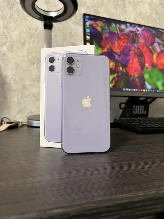 iPhone 11 128Gb • Идеал • Полный комплект • Айфон