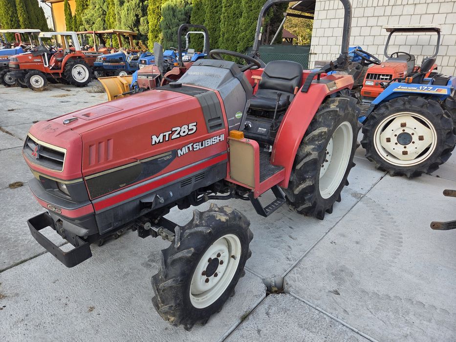 Traktorek japoński Mitsubishi MT285 28KM wspomaganie rewers 4x4