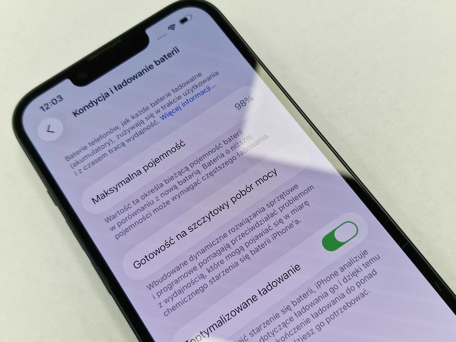Iphone 14 512GB/ Midnight/ BAT 98%/ Grade C+ + ładowarka