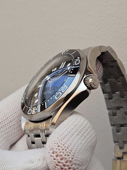 Швейцарские часы Omega Seamaster Black 300m Automatic. Люкс качество