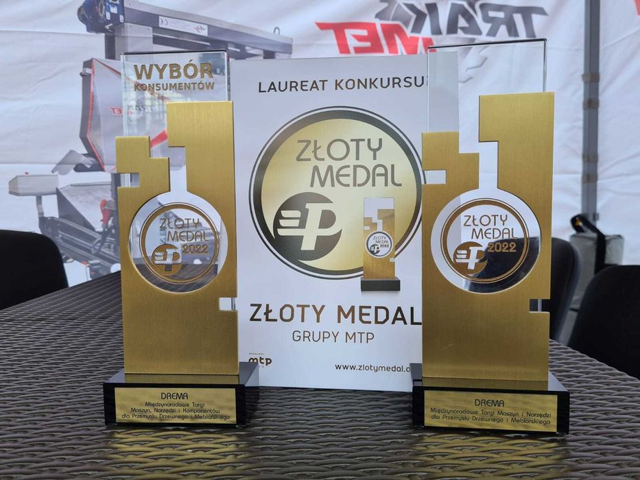 Trak taśmowy wysokowydajny koła 800mm piła60mm średnica 140cm TRAK-MET