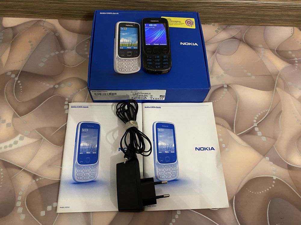 Телефон Nokia 6303i Classic Black Оригинал vintage phone раритет