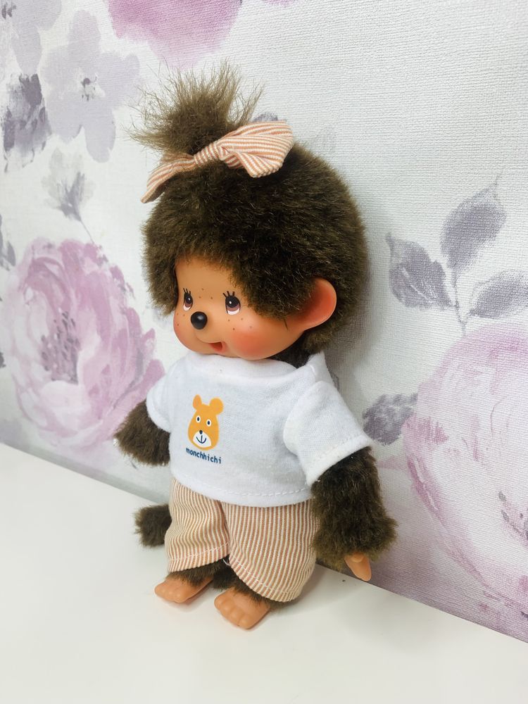 Puszowa małpka Monchhichi vintage zabawka