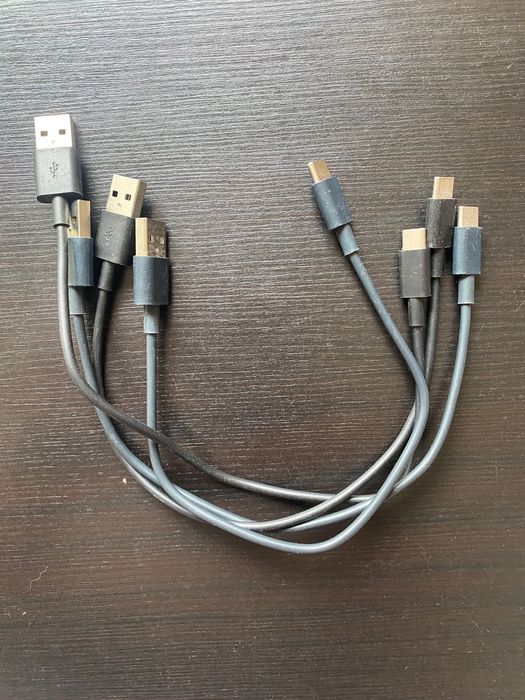 Kabelki USB C i mikro USB  5zł za sztukę