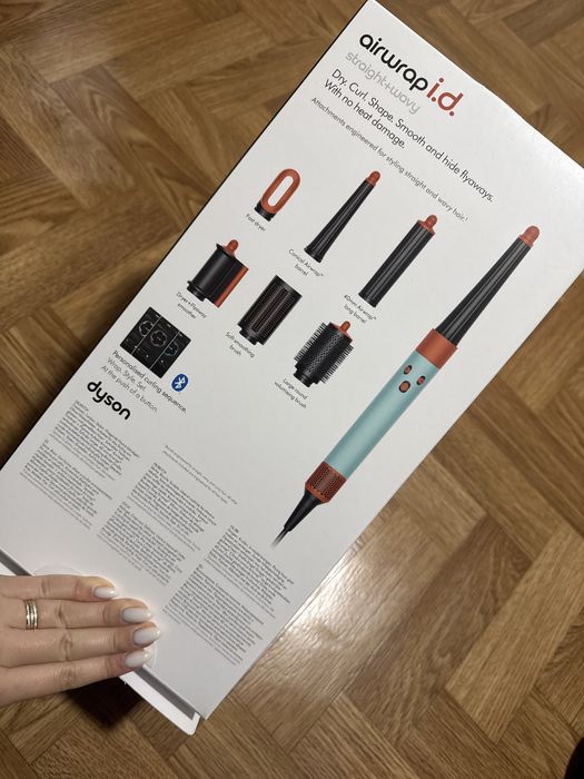 Стайлер для прямого та хвилястого волосся Airwrap i.d. (Patina/Topaz)