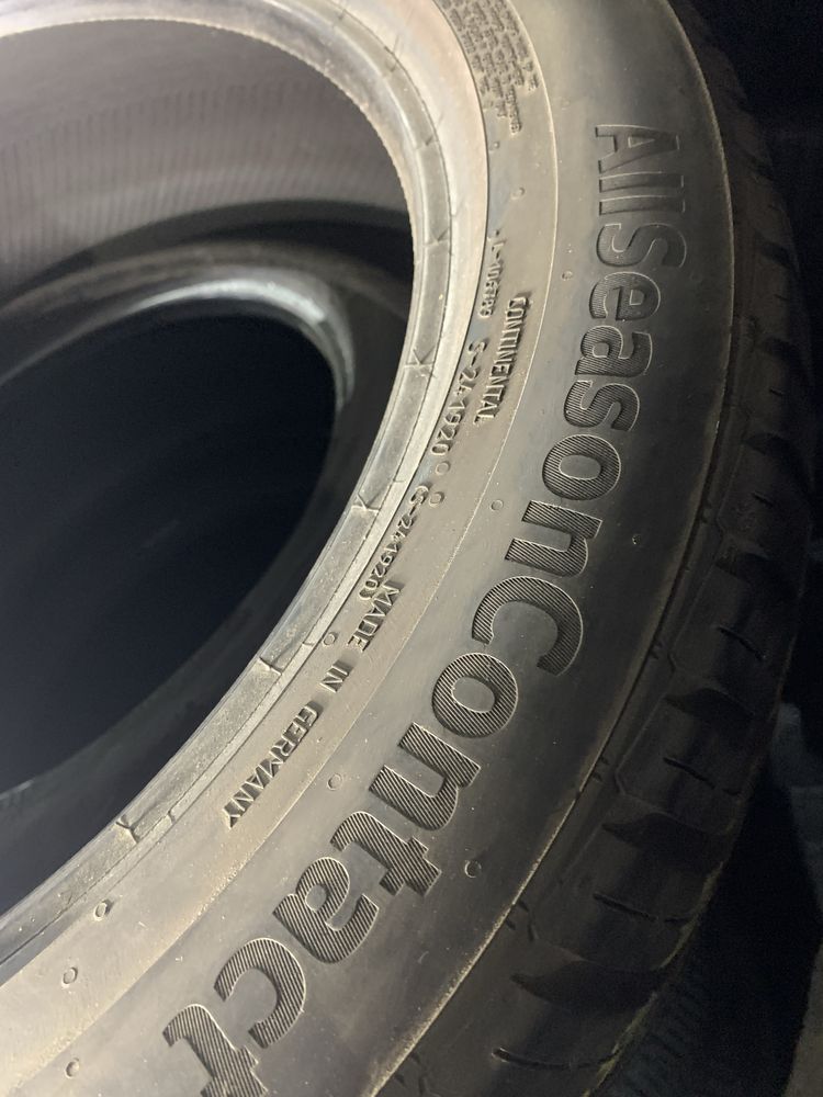 Шины б/у  225/50-17 Continental AllSeasonContact