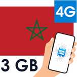 karta eSIM - Internet mobilny Maroko - pakiet 3GB na 30 dni E-SIM