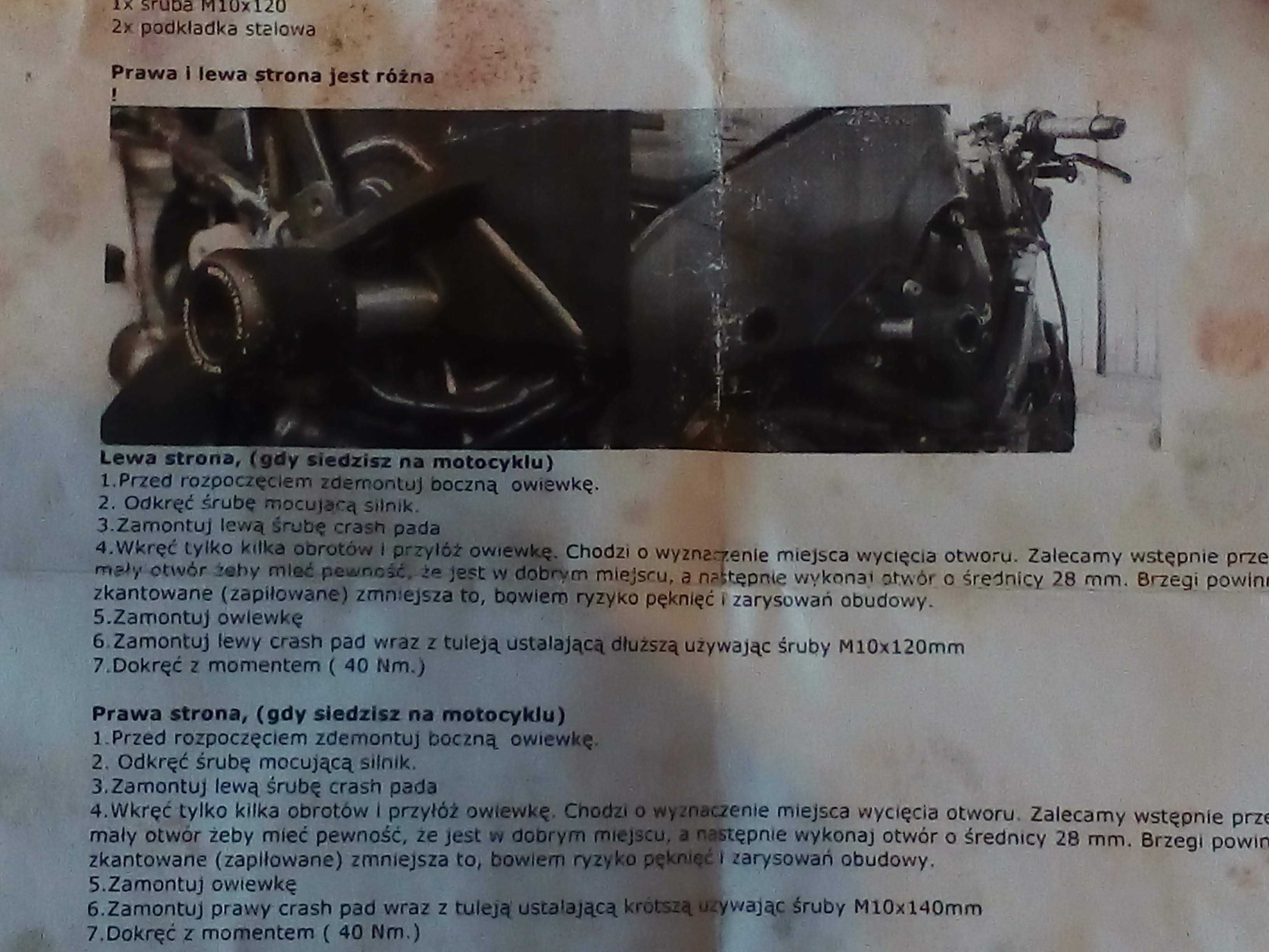 Kawasaki zx 10 R , ZX 10 ninja  crash pady Womet tech 04-05