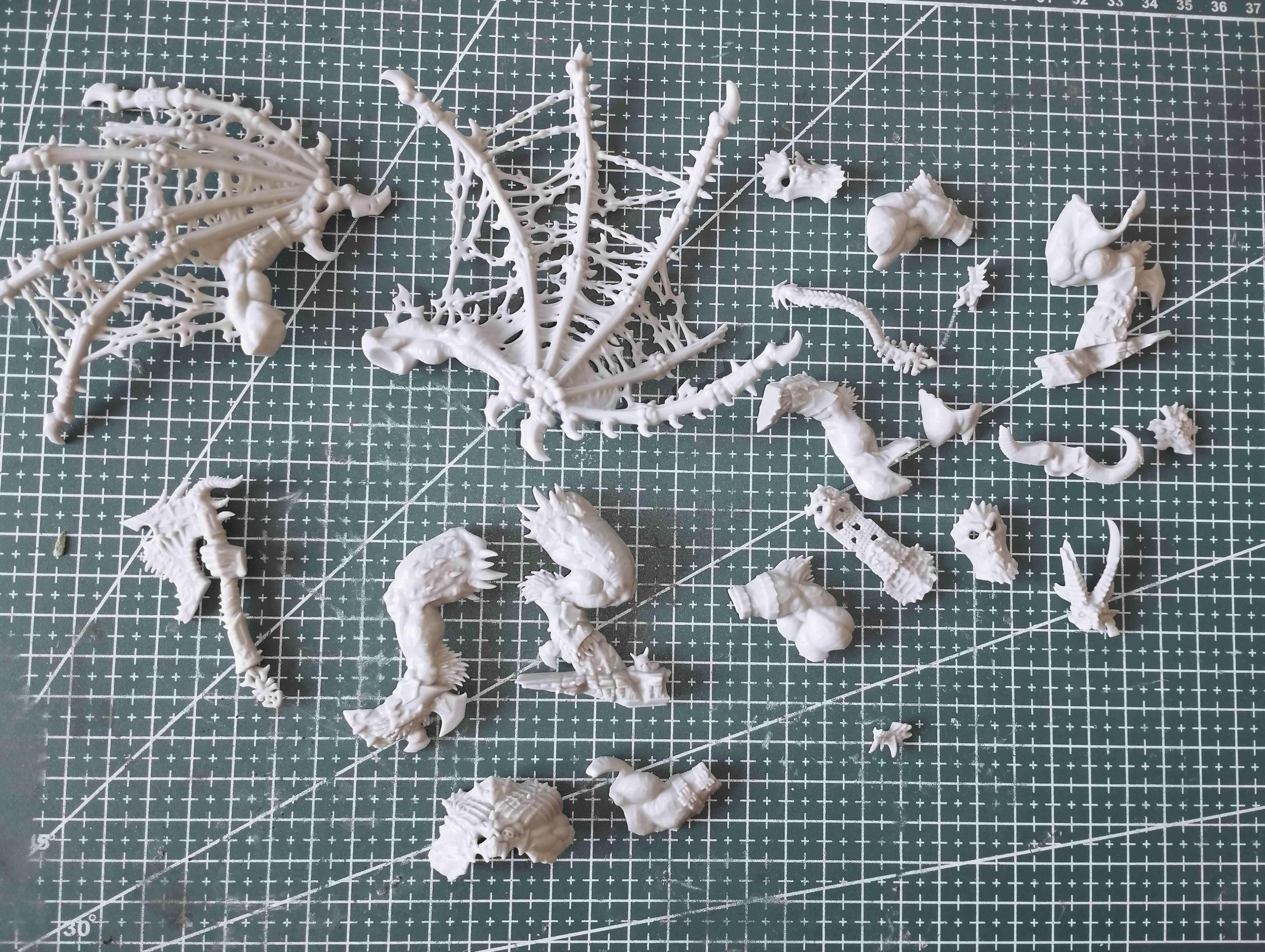 Figurki i bitsy do Warhammera oraz innych gier bitewnych - Druk 3d