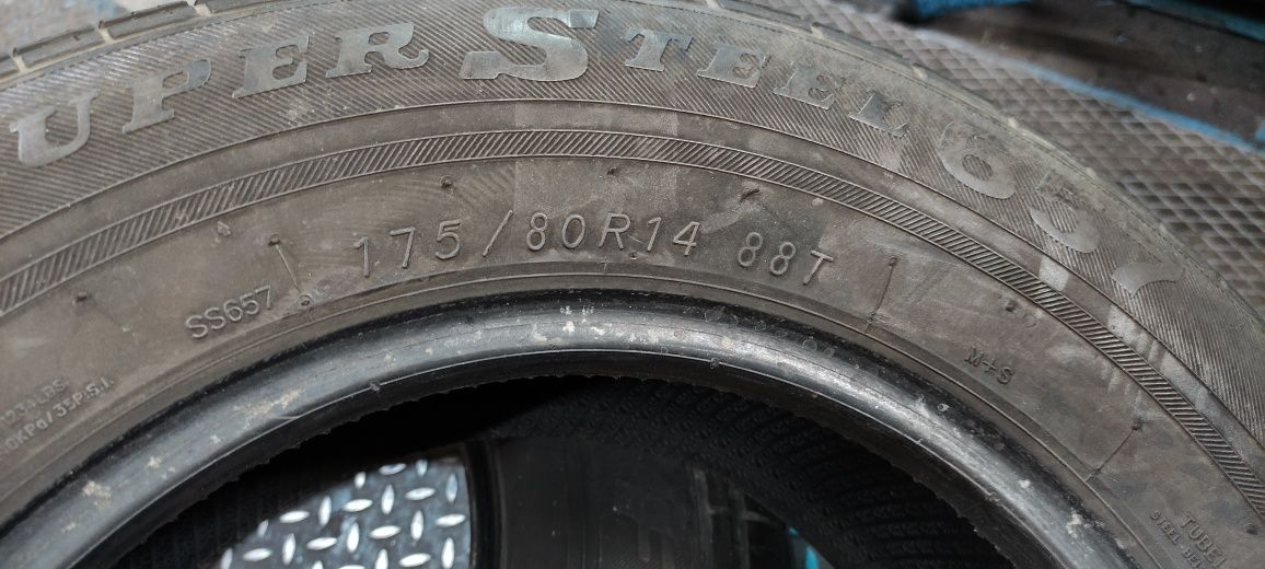 Pneus 175/80/14 semi novos