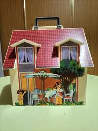 Casa Playmobil com tudo incluído