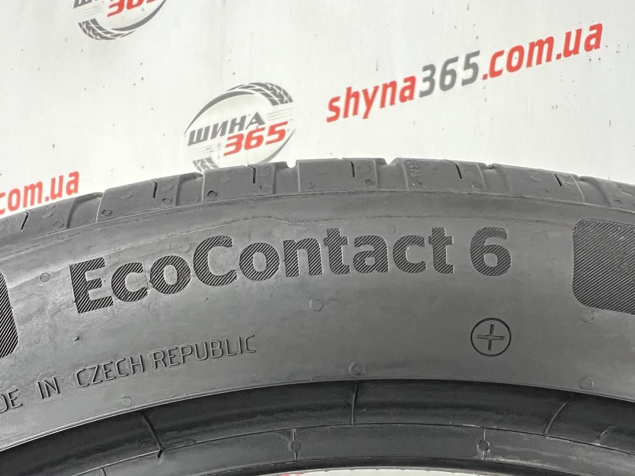 Шини бу літо 215/45 r20 continental ecocontact 6 contiseal 5mm