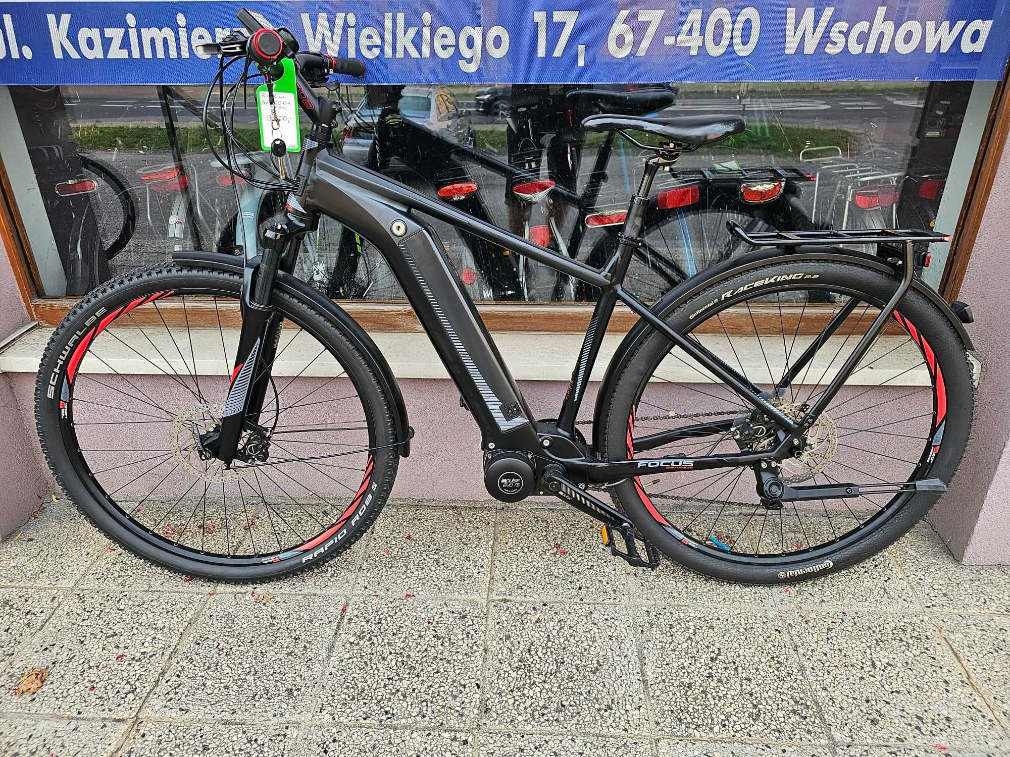 Focus RS,Deore ,Rama53 cm,Bateria 620Wh-Jak Nowy! Gwarancja 12miesięcy