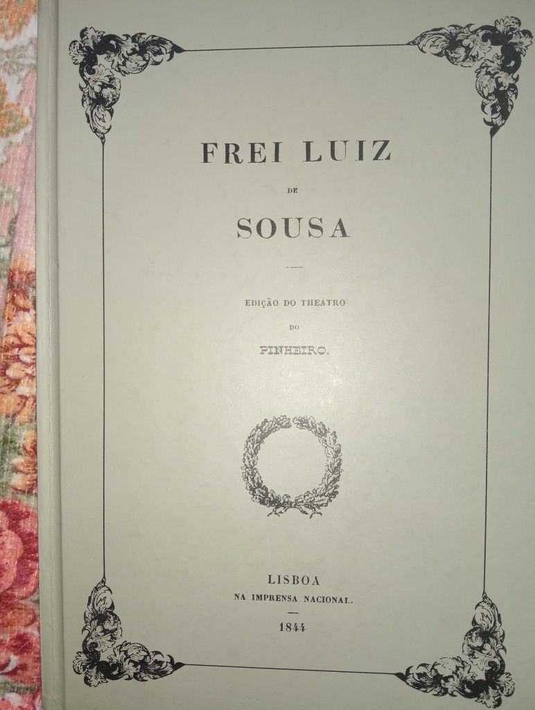 Frei Luiz de Sousa FacSimile do Pinheiro ilustrado Lima de Freitas