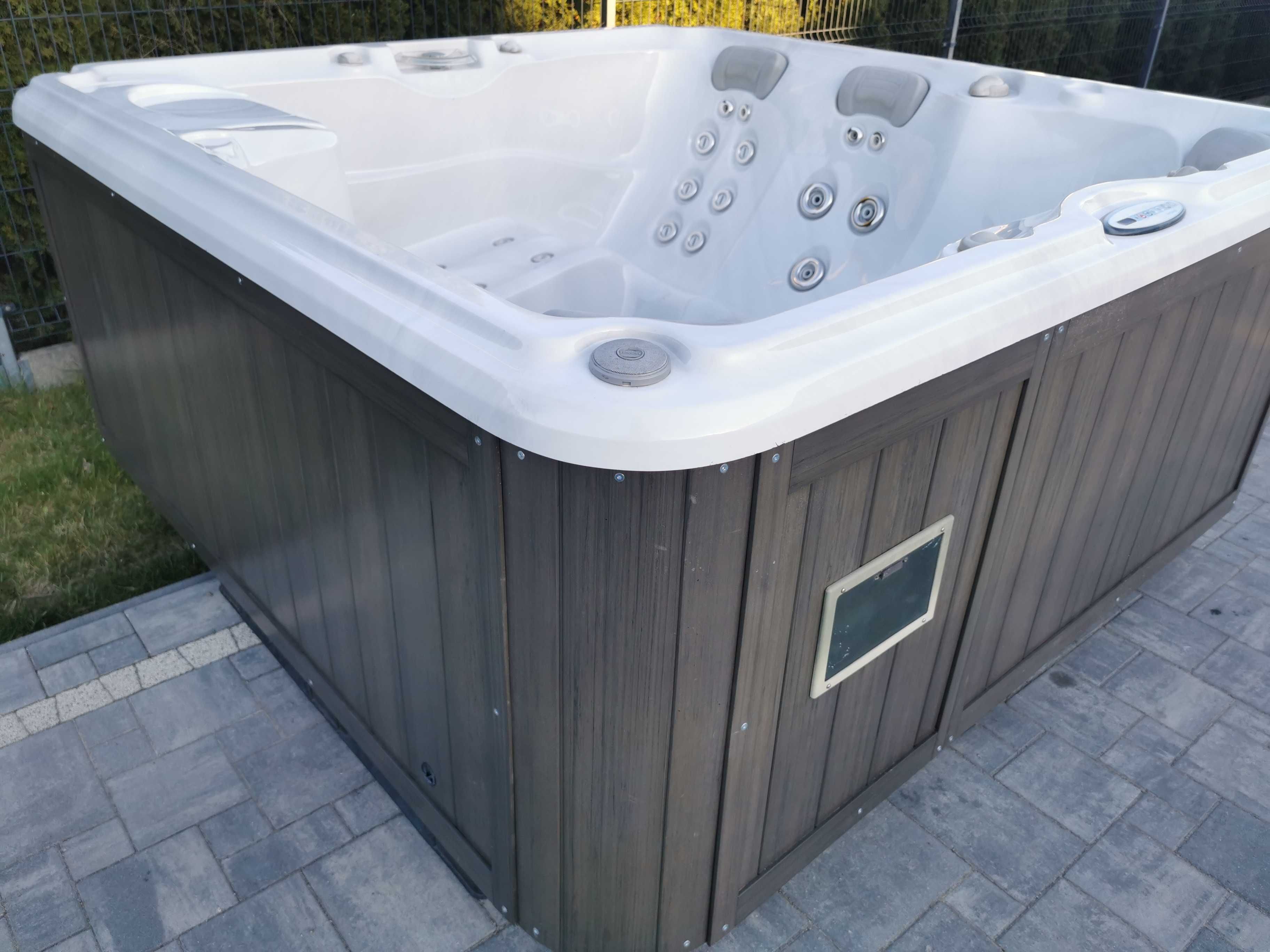 Jacuzzi Jakuzzi Spa Basen zimowy z USA Bania balia Zadbana Po serwisie