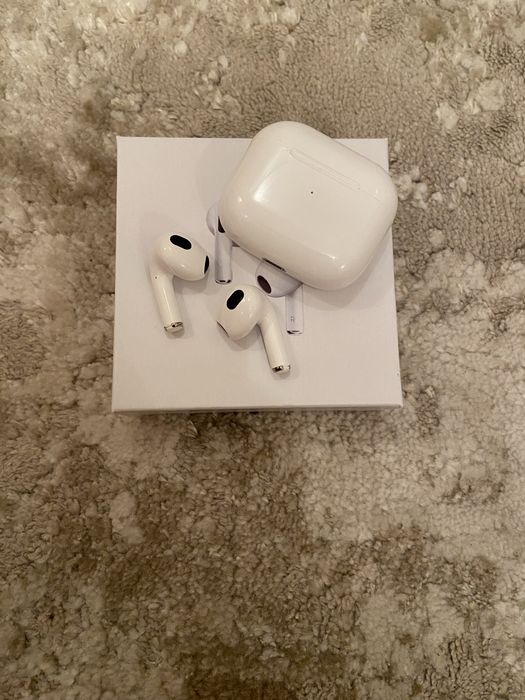 ‼️НОВОРІЧНА АКЦІЯ нові навушники АірПодс 3 1:1 якісні