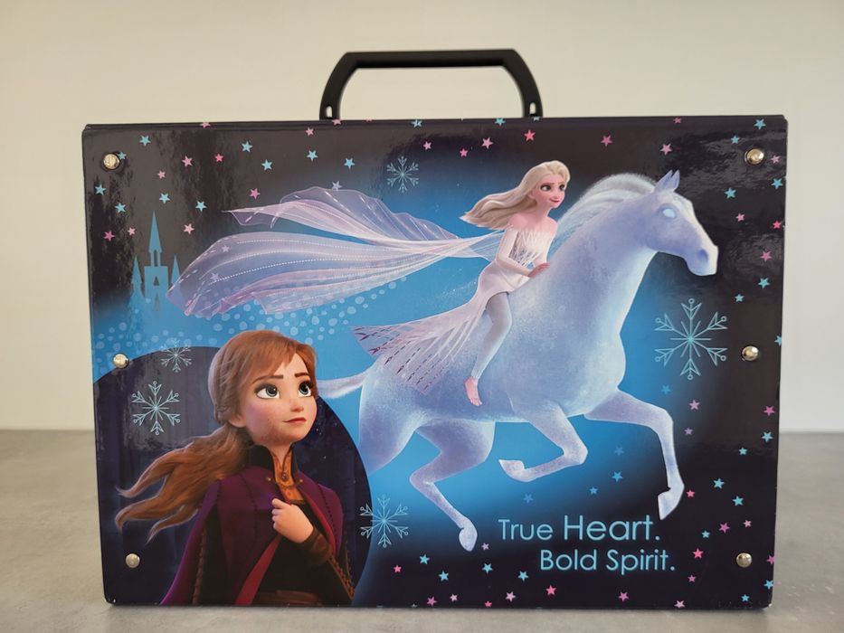 Derform, Teczka plastyczna twarda z rączką Kraina Lodu 31