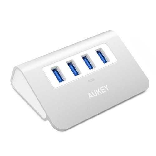 AUKEY CB-H5 – Ultranowoczesny HUB USB-A 4w1 (USB 3.0)