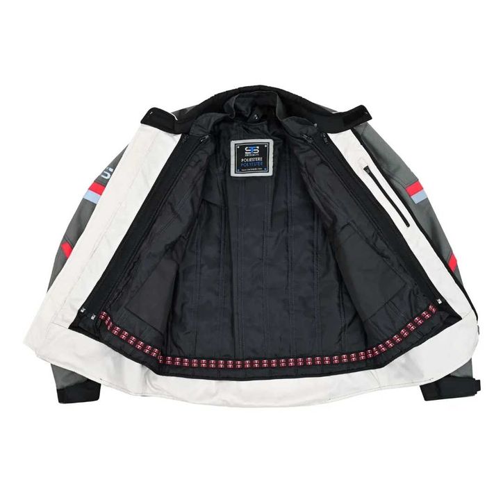 Casaco 3 camadas com proteções mota scooter novo