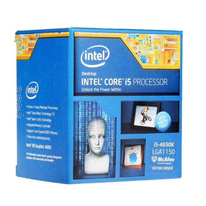 Intel i5-4690K (3.4 Ghz) - Processador (CPU) - Socket (LGA) 1150 (4)