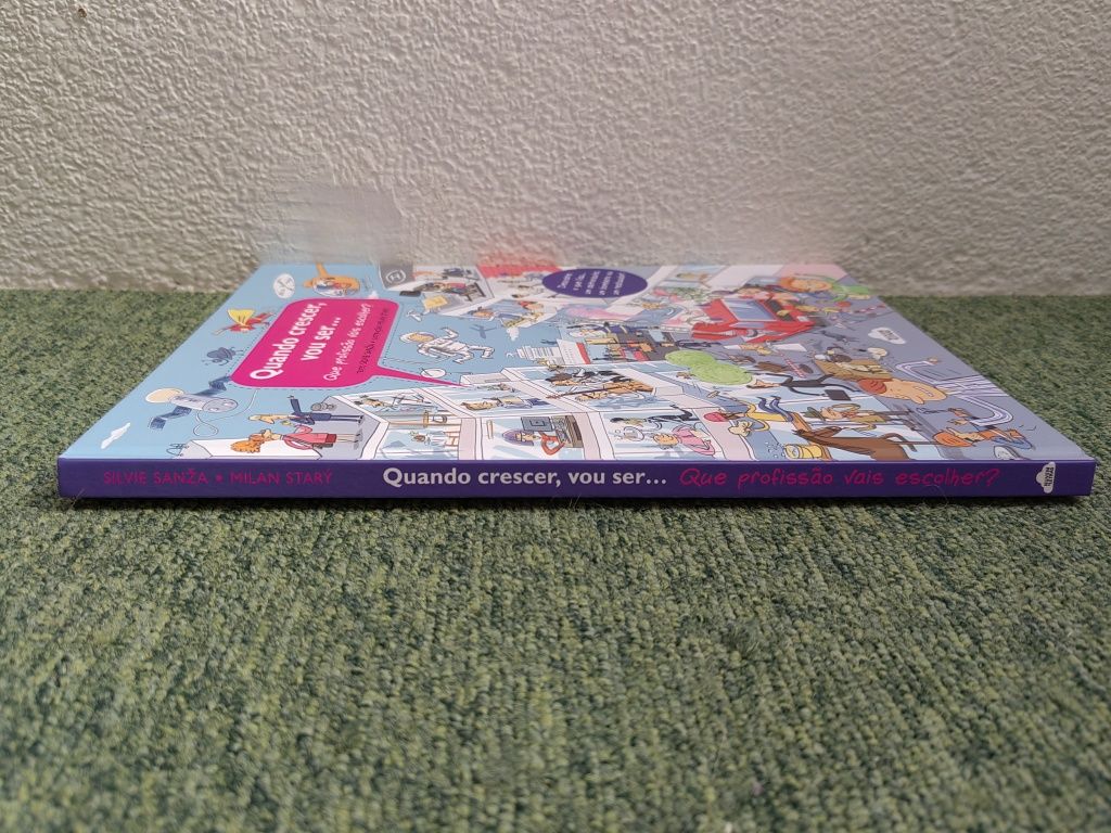 Livro Quando Crescer, Vou Ser... Que profissão vais escolher?