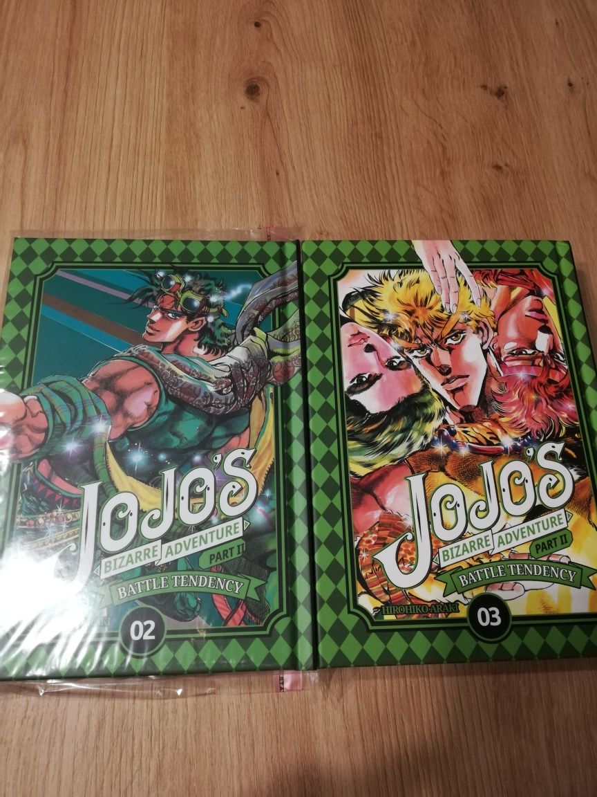 Manga Jojo's bizarre adventure part II tom 2 twarda oprawa