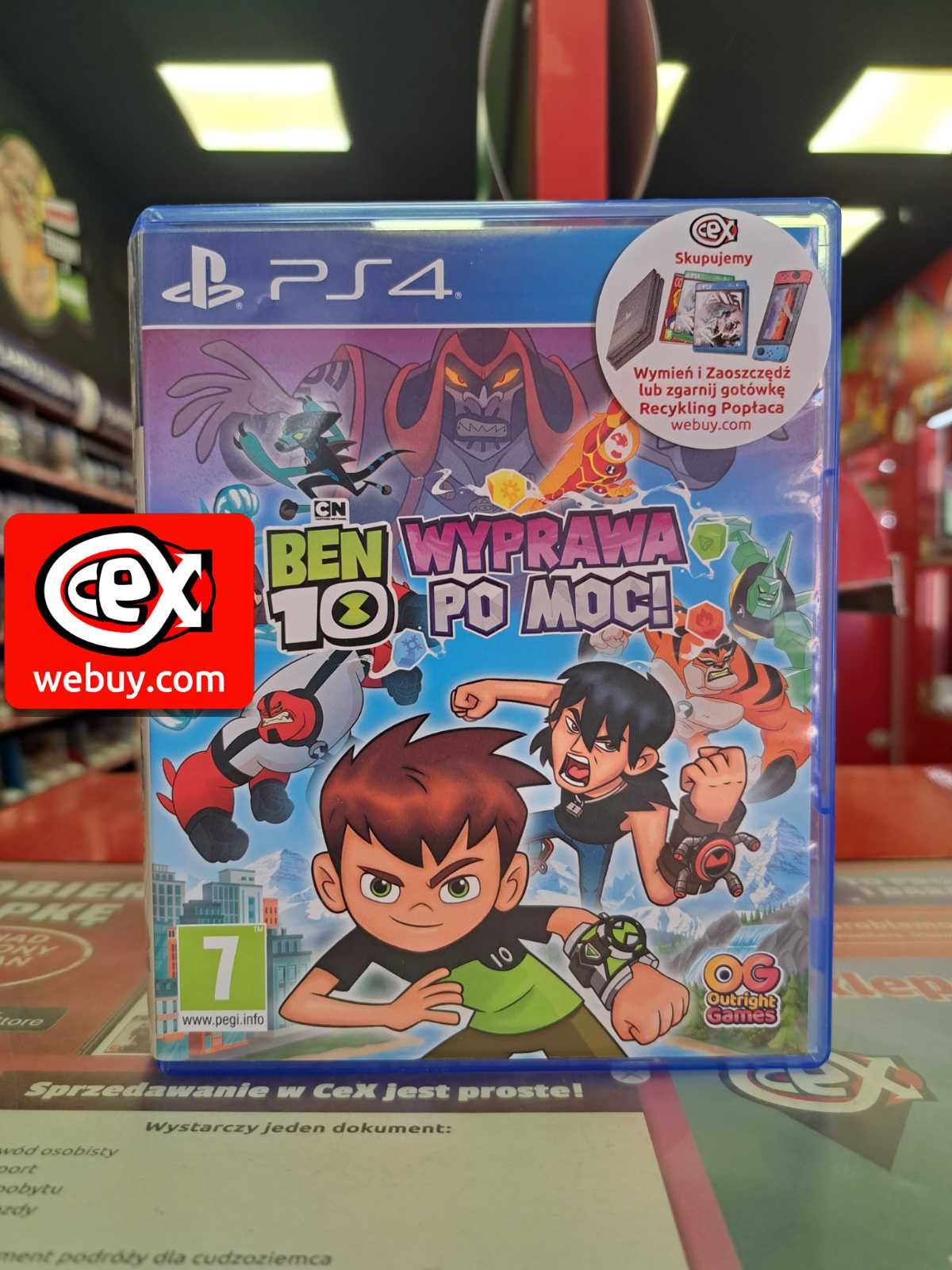 Ben 10: Wyprawa Po Moc Playstation 4