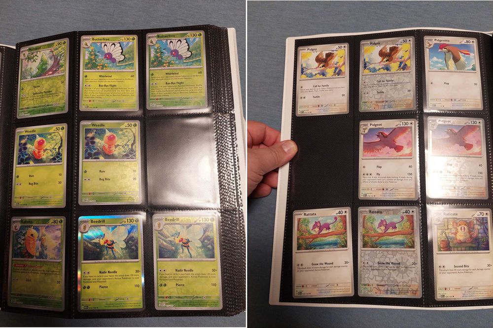 Pokemon tcg 151 set - niekompletny master set