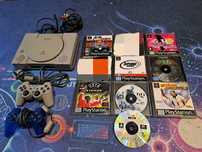Playstation 1 SCPH-1002 psx ps1 2 pady 8 gier