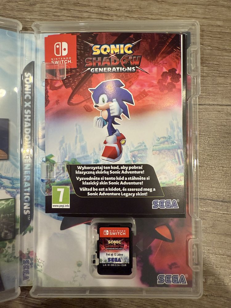 Sonic x Shadow Generations Day One Edition Nintendo Switch