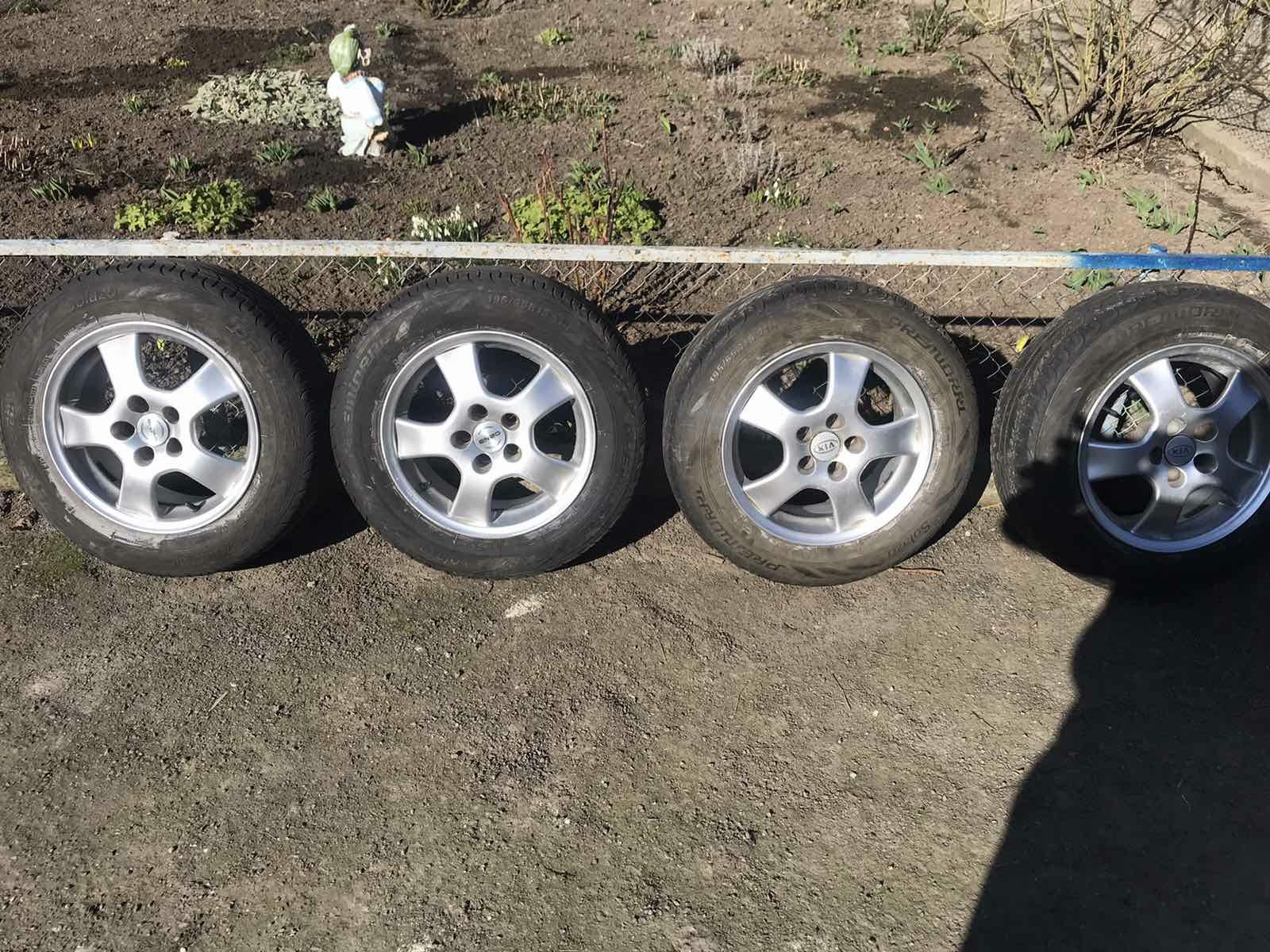 Диски R15 5×100 з шинами