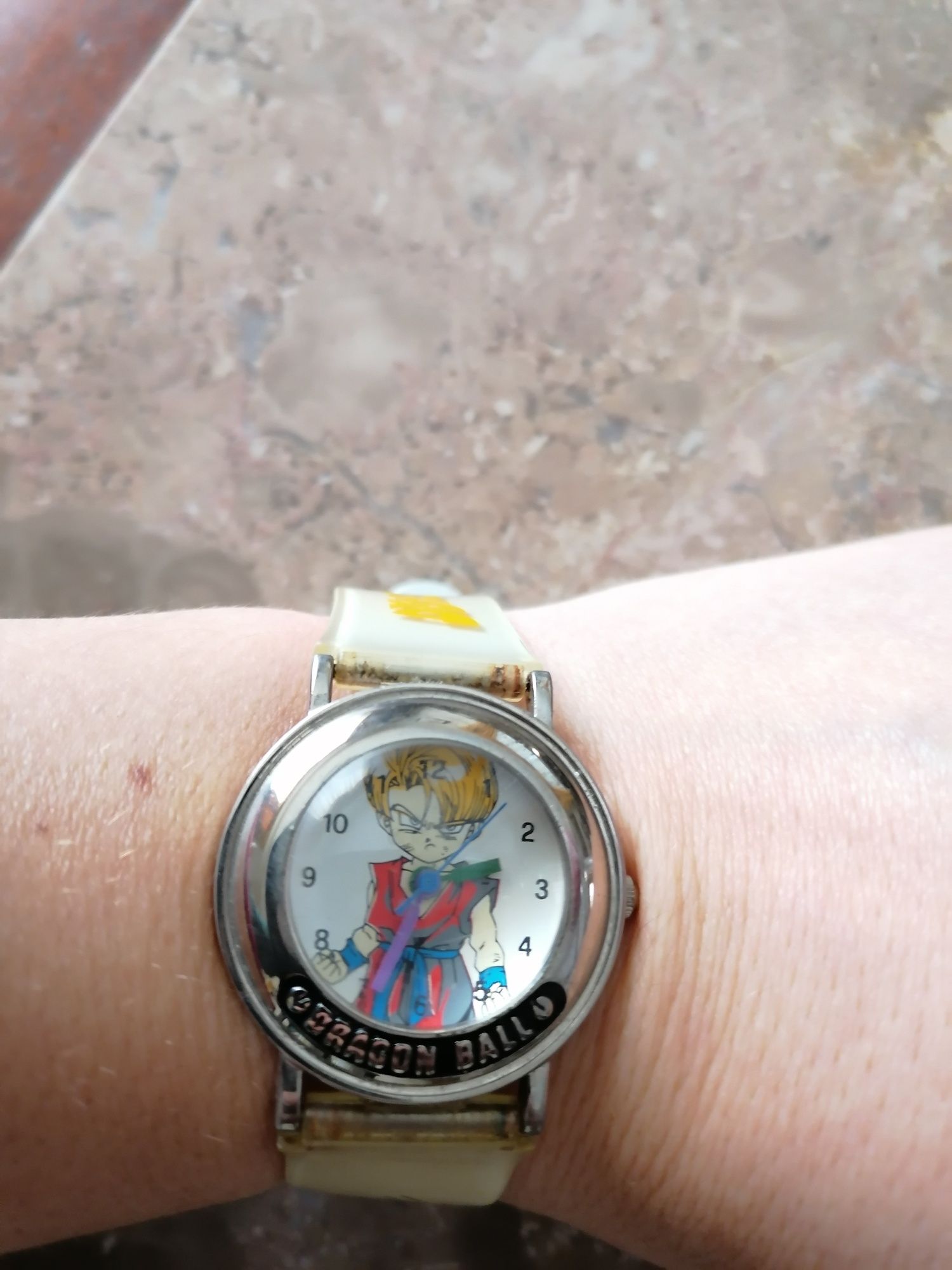 Relógio de criança do desenho animado Dragon Ball Z exclusivo coleção